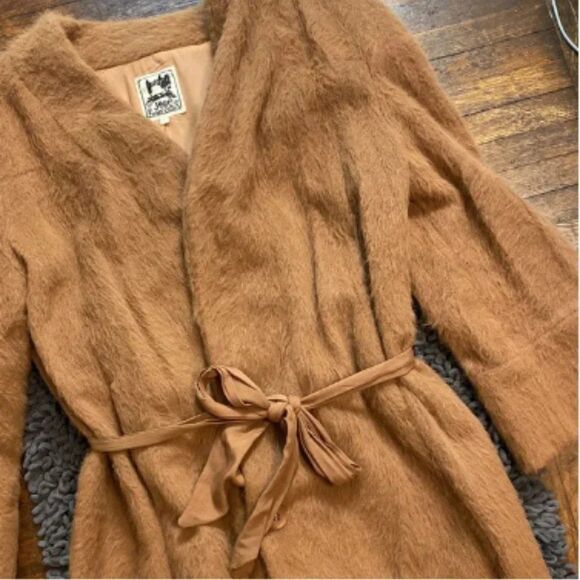 Jaase Teddy Coat - Toffee - Picture 4 of 11